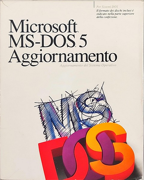 Microsoft MS-DOS 5 Aggiornamento