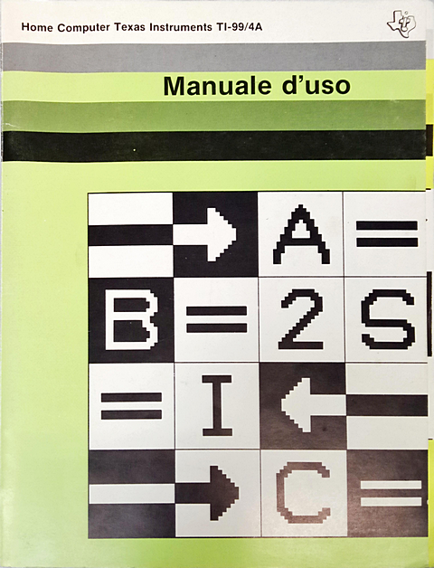 Manuale d'uso Texas Instruments ti-99/4a