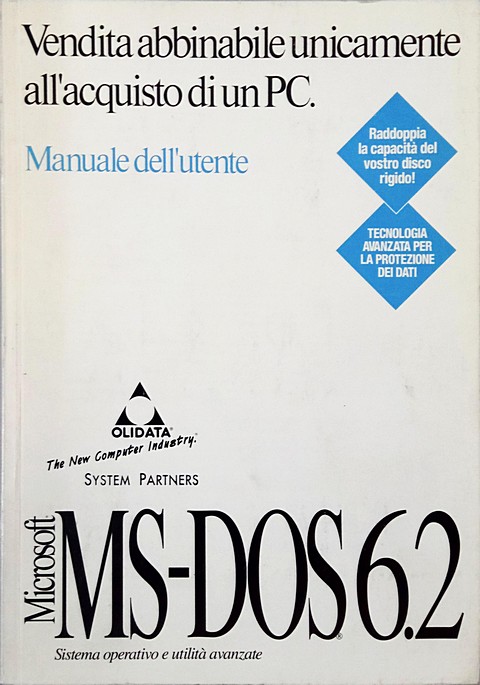 Microsoft MS-DOS 6.2 manuale utente