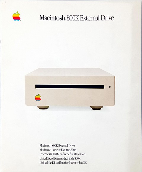 Apple Macintosh 800K external Drive