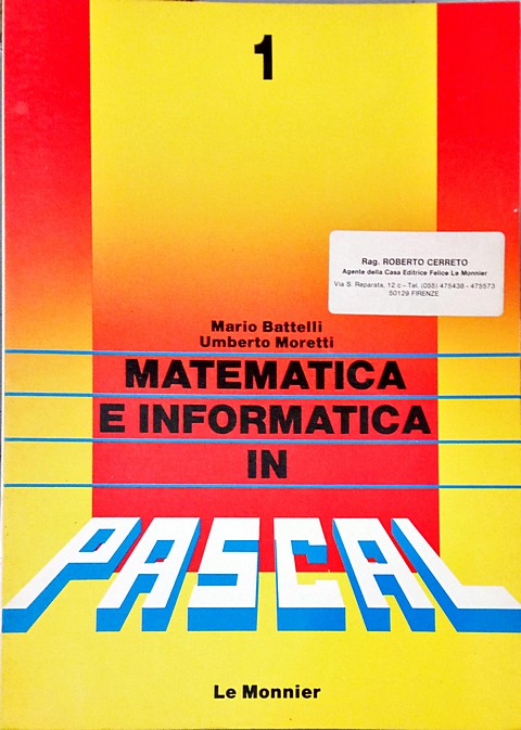 matematica e informatica in pascal vol.1