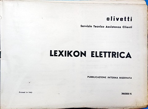 Olivetti Lexikon elettrica