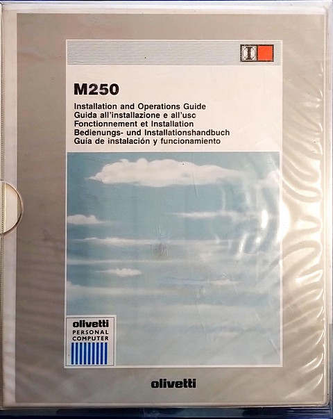 Olivetti M250 guida installazione e uso