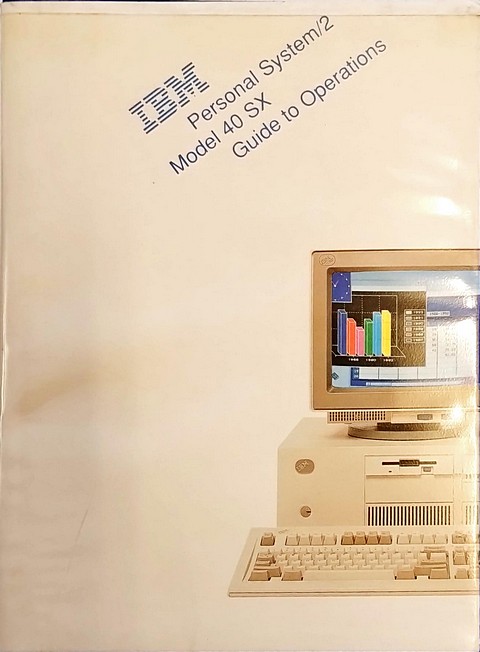 IBM ps/2 40 SX guide to operations