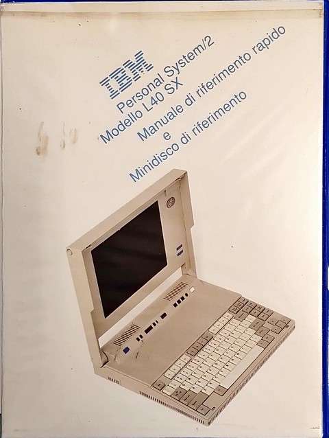 IBM ps/2 L40 SX manuale