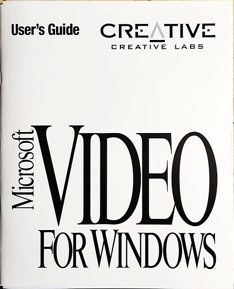 Microsoft Video for Windows 1.1
