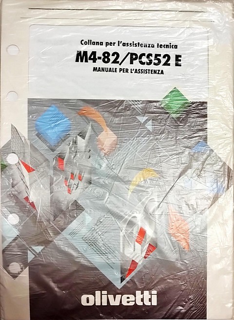 Olivetti M4-82, PCS 52e, manuale per l'assistenza