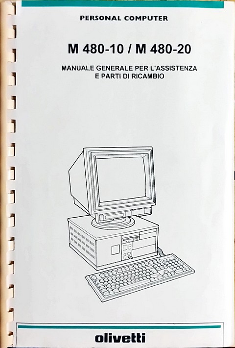 Olivetti M480-10 e 20 manuale