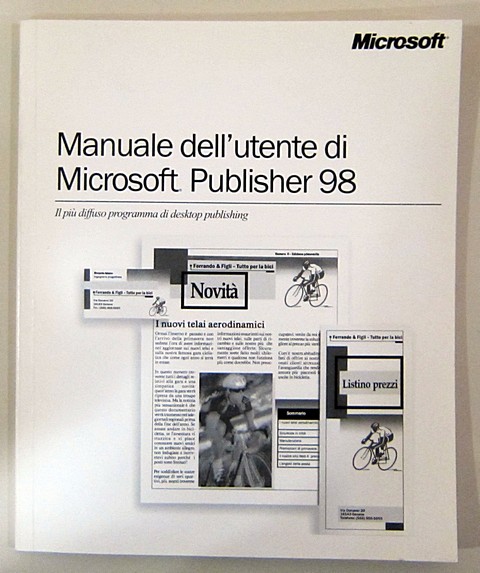 manuale dell'utente di microsoft publisher 98