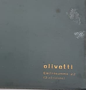 Olivetti Elettrosumma 22