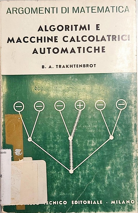 Algoritmi e macchine calcolatrici automatiche