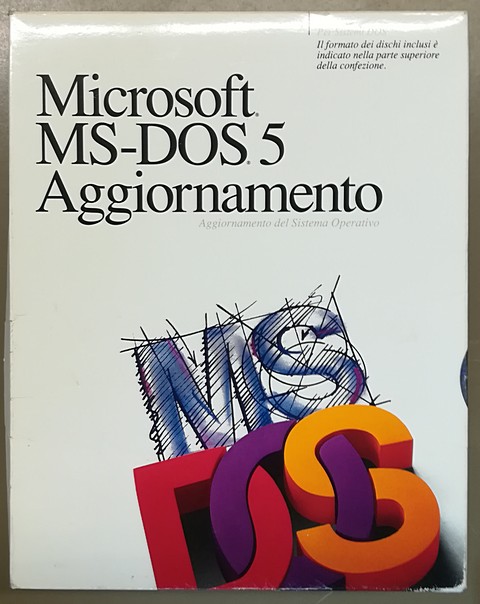 Microsoft MS-DOS 5 - Aggiornamento