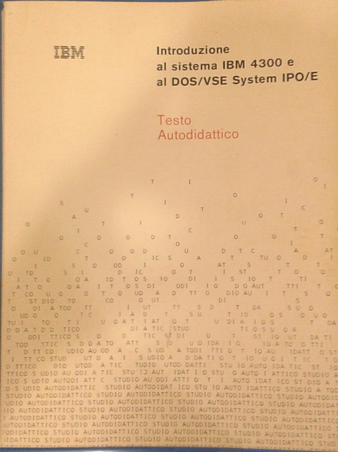 Sistema IBM 4300 e DOS/VSE system IPO/E