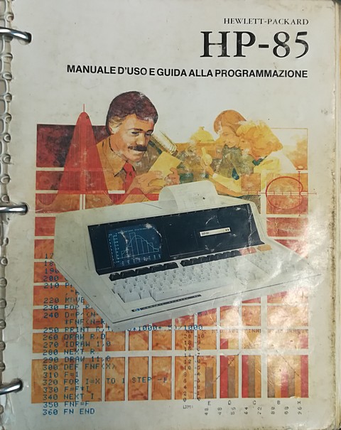 HP 85 manuale d'uso e programmazione