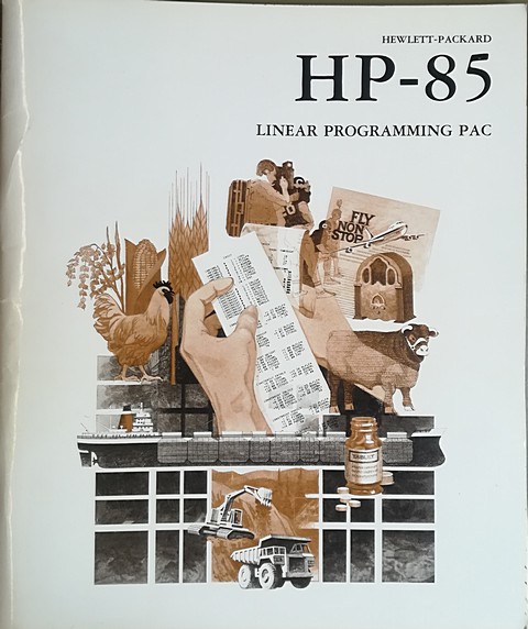 hp 85 linear programming pac